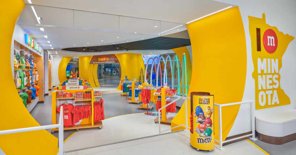 M&M's Bets on the Mall of America